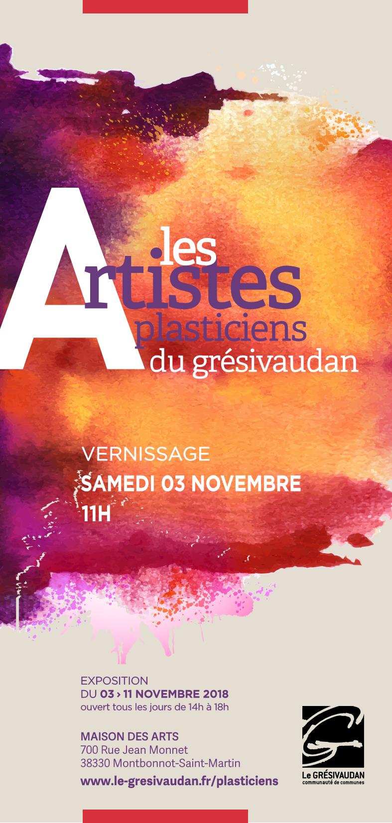 Invitation Artistes en Gresivaudan 2018